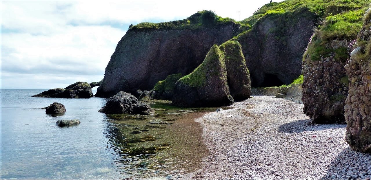 les grottes de Cushendun