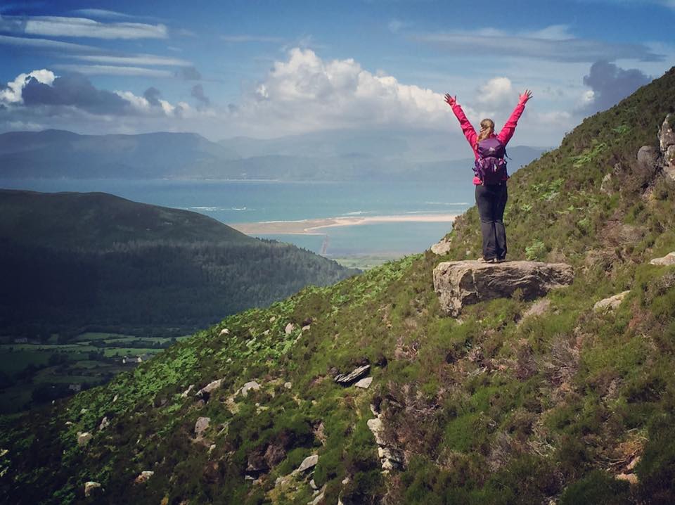 Vues depuis Windy Gap sur la Kerry Way