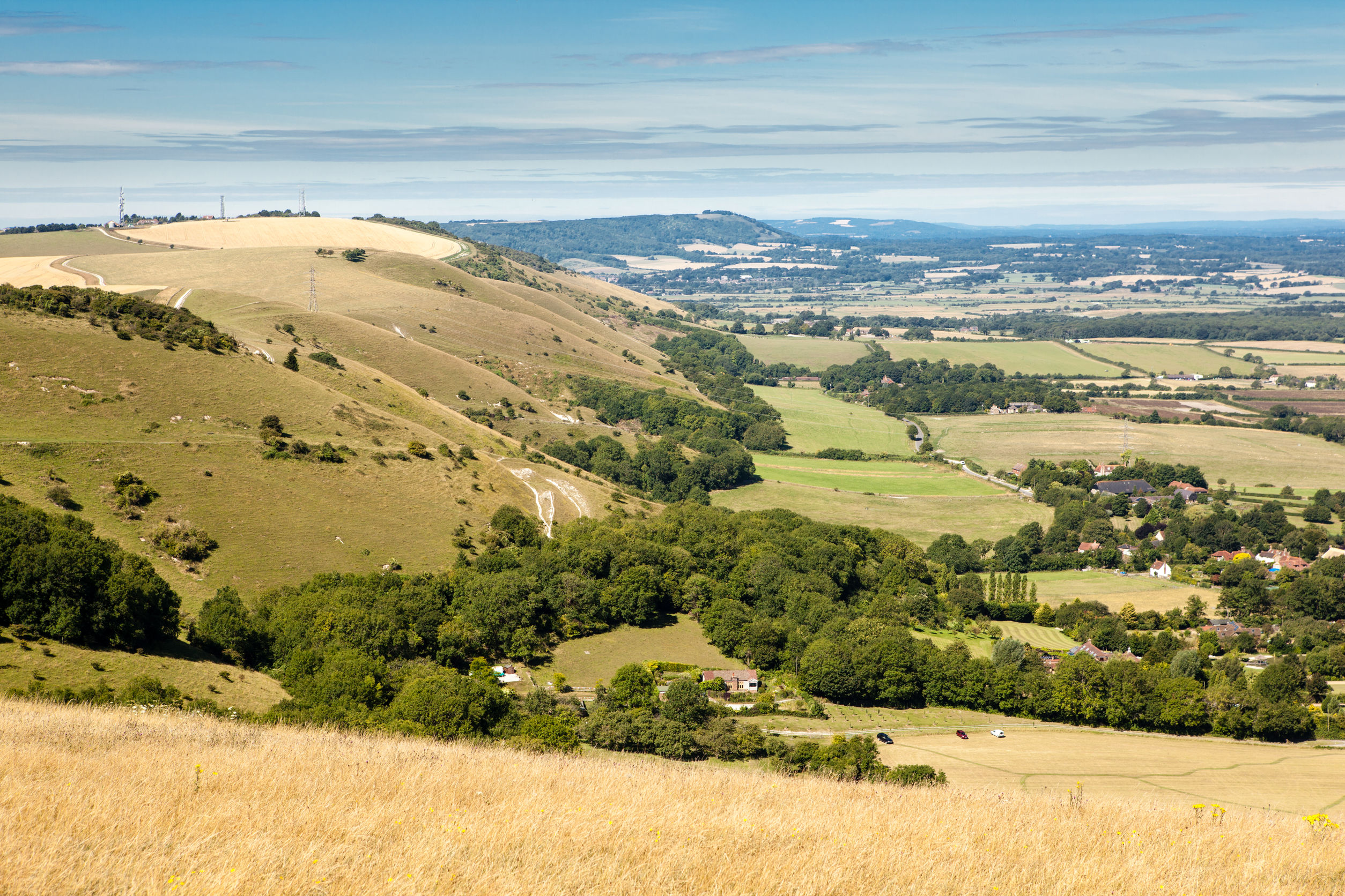 Les paysages de la campagne anglaise