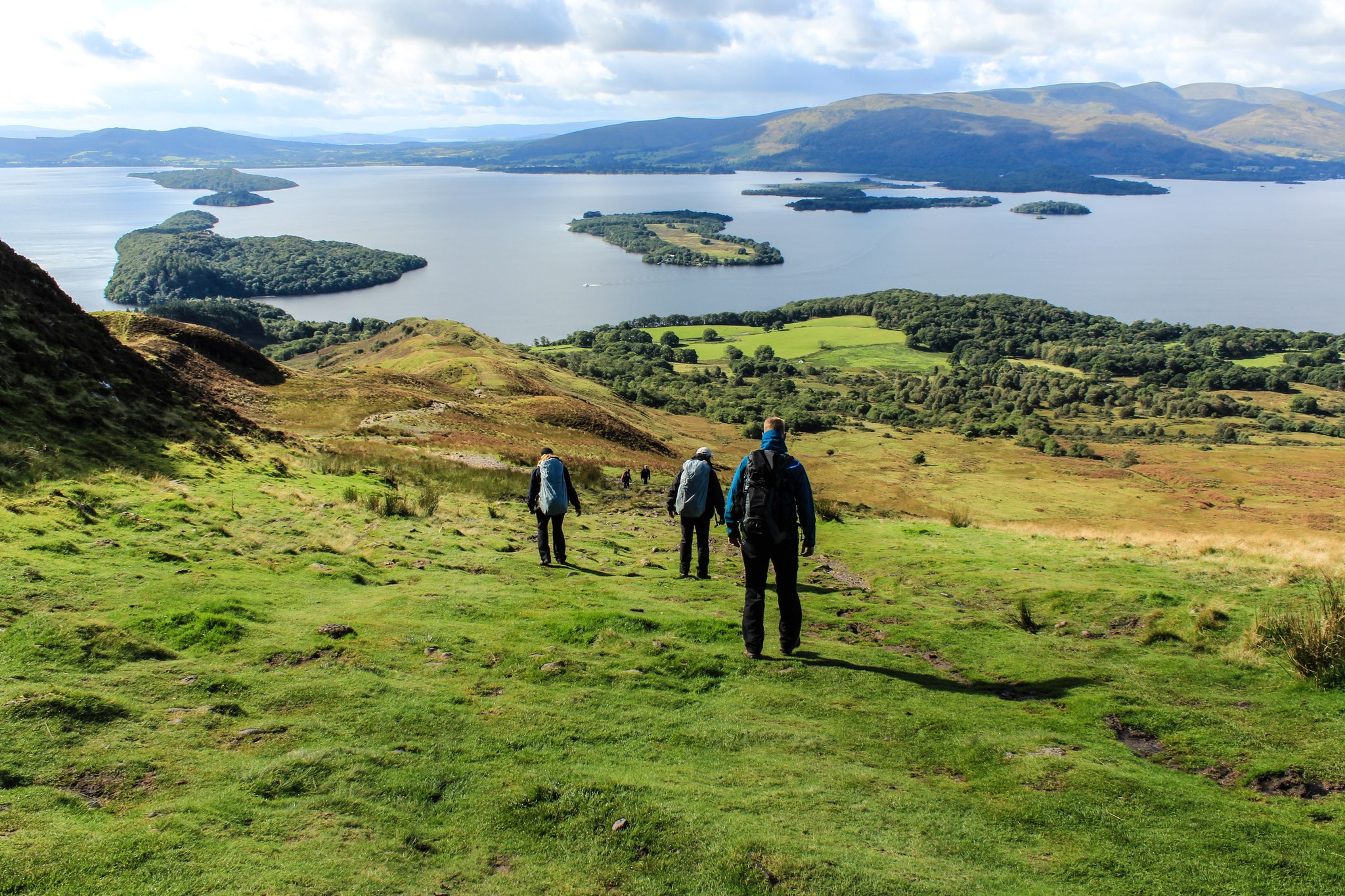 Vues sur le Loch Lomond depuis la West Highland Way