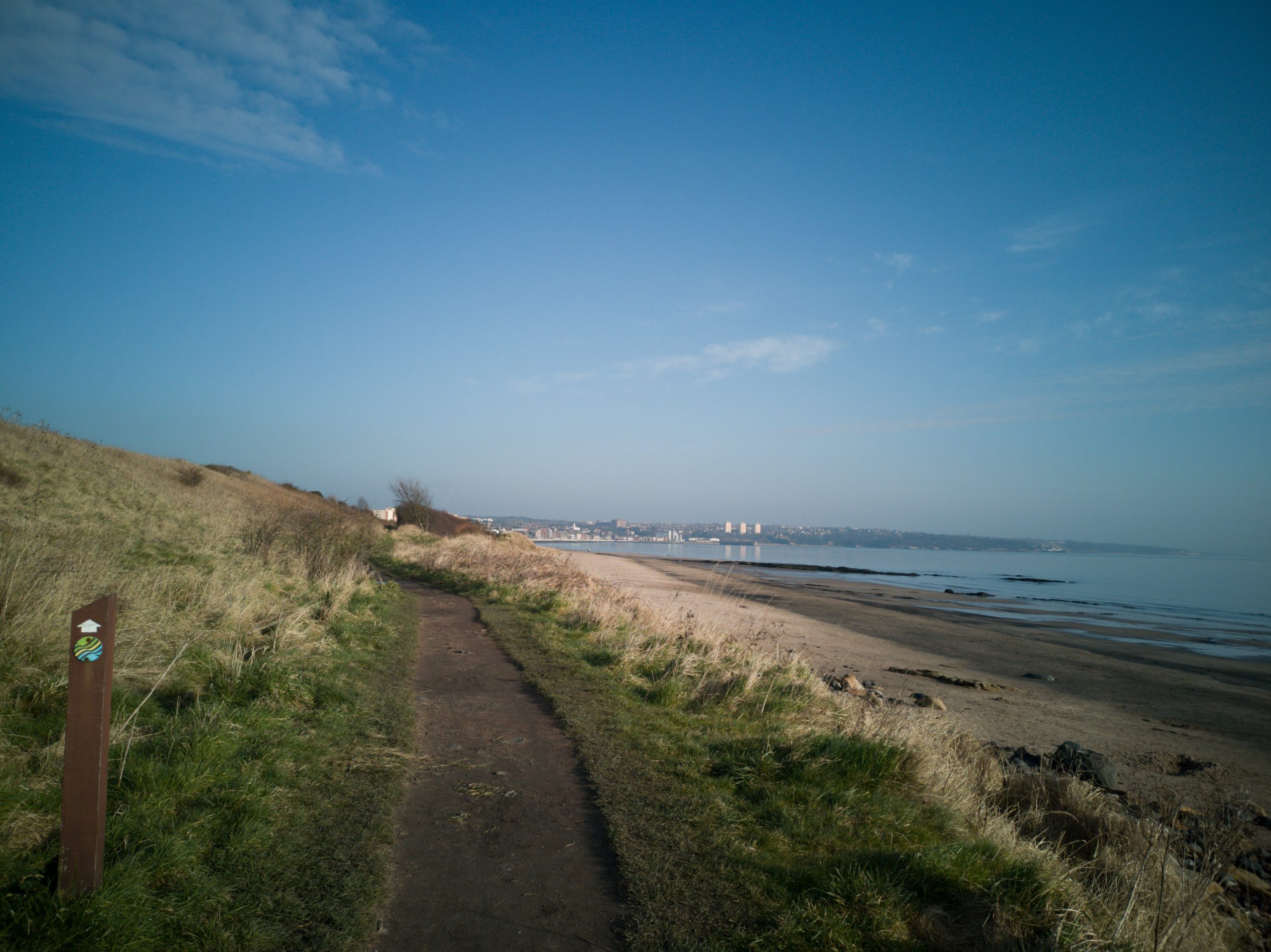 Les vues cotieres du Fife Coastal Path