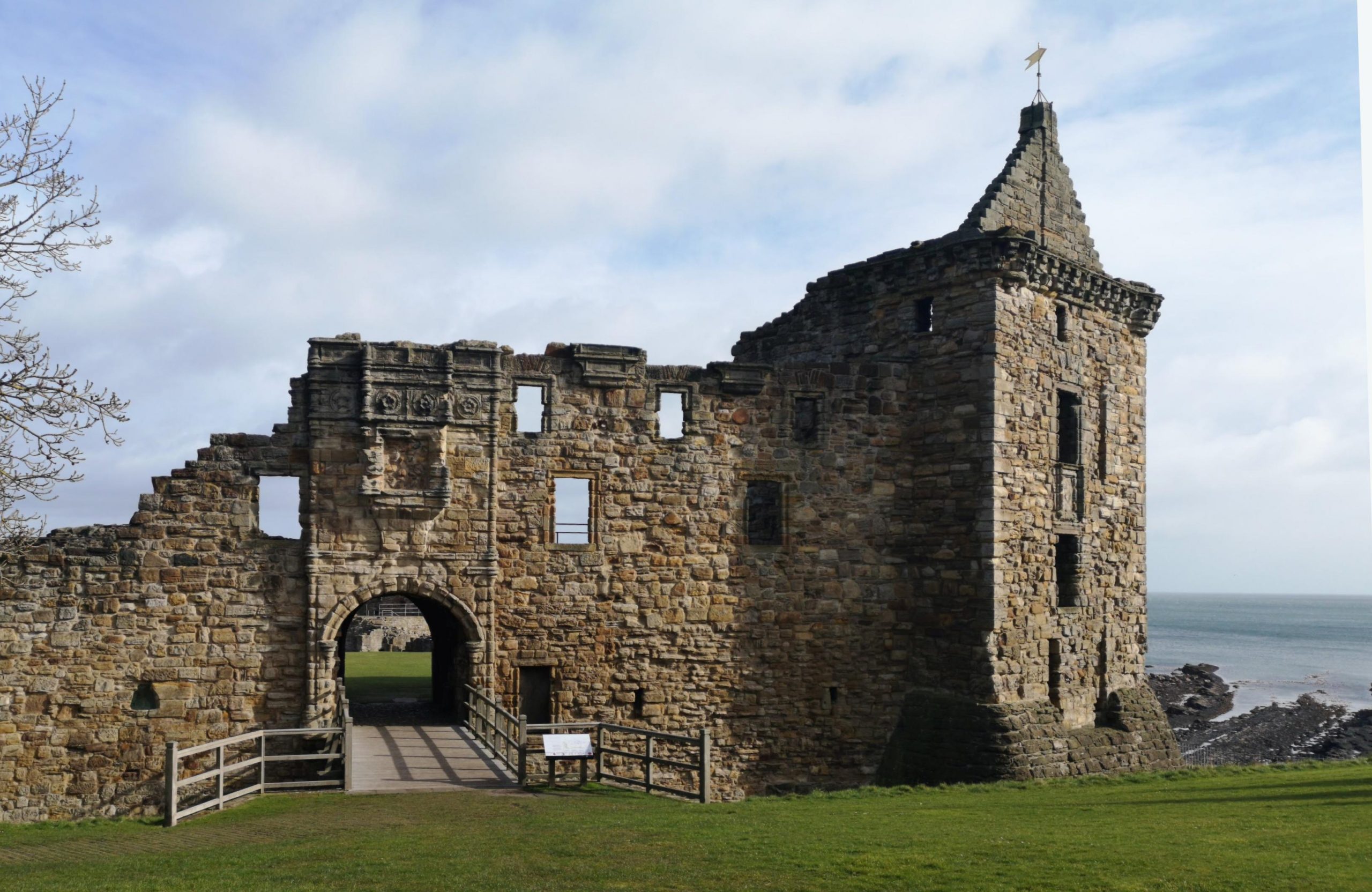 Le chateau de St Andrews