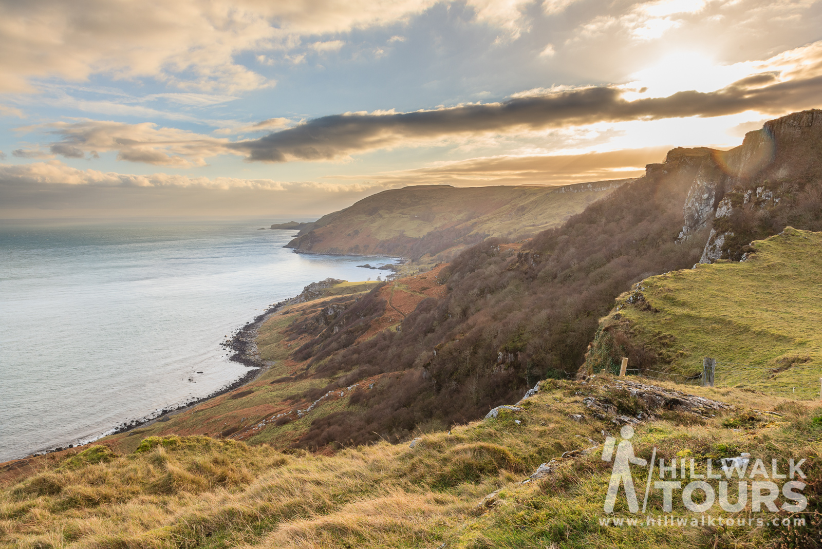 Murlough Bay an der Antrim Glens and Coastline Wanderung