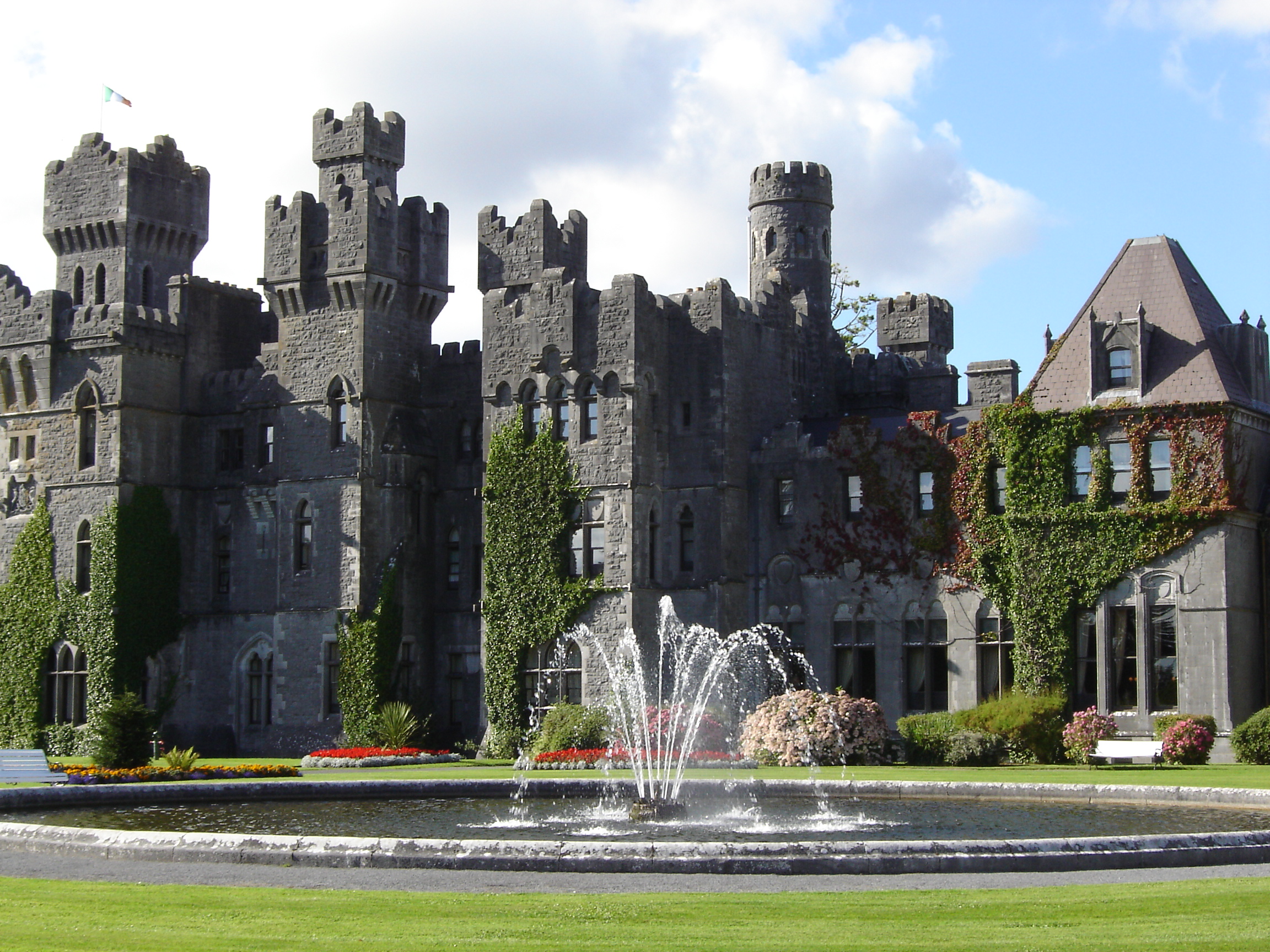 Ashford Castle, one of the more impressive castles in Ireland