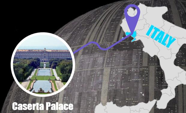 Star Wars Filmlocatie - Caserta Palace