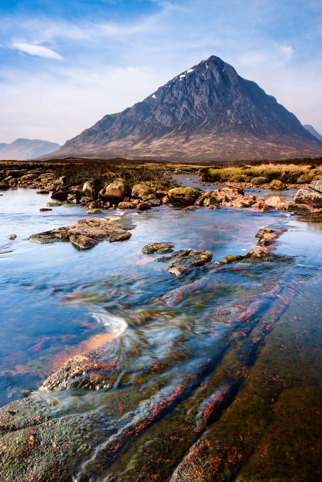 A mountain near Glencoe on the West Highland Way