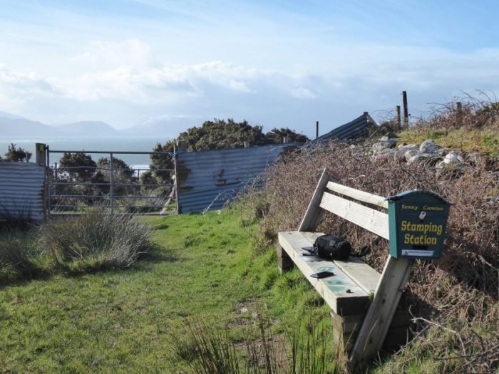 Station d'estampage sur le Kerry Camino