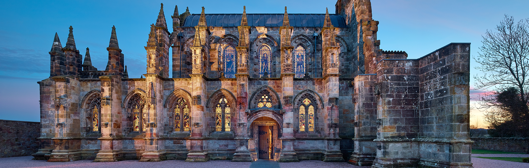 Rosslyn Chapel, with its Gothic architecture, was perfect for filming The Da Vinci Code