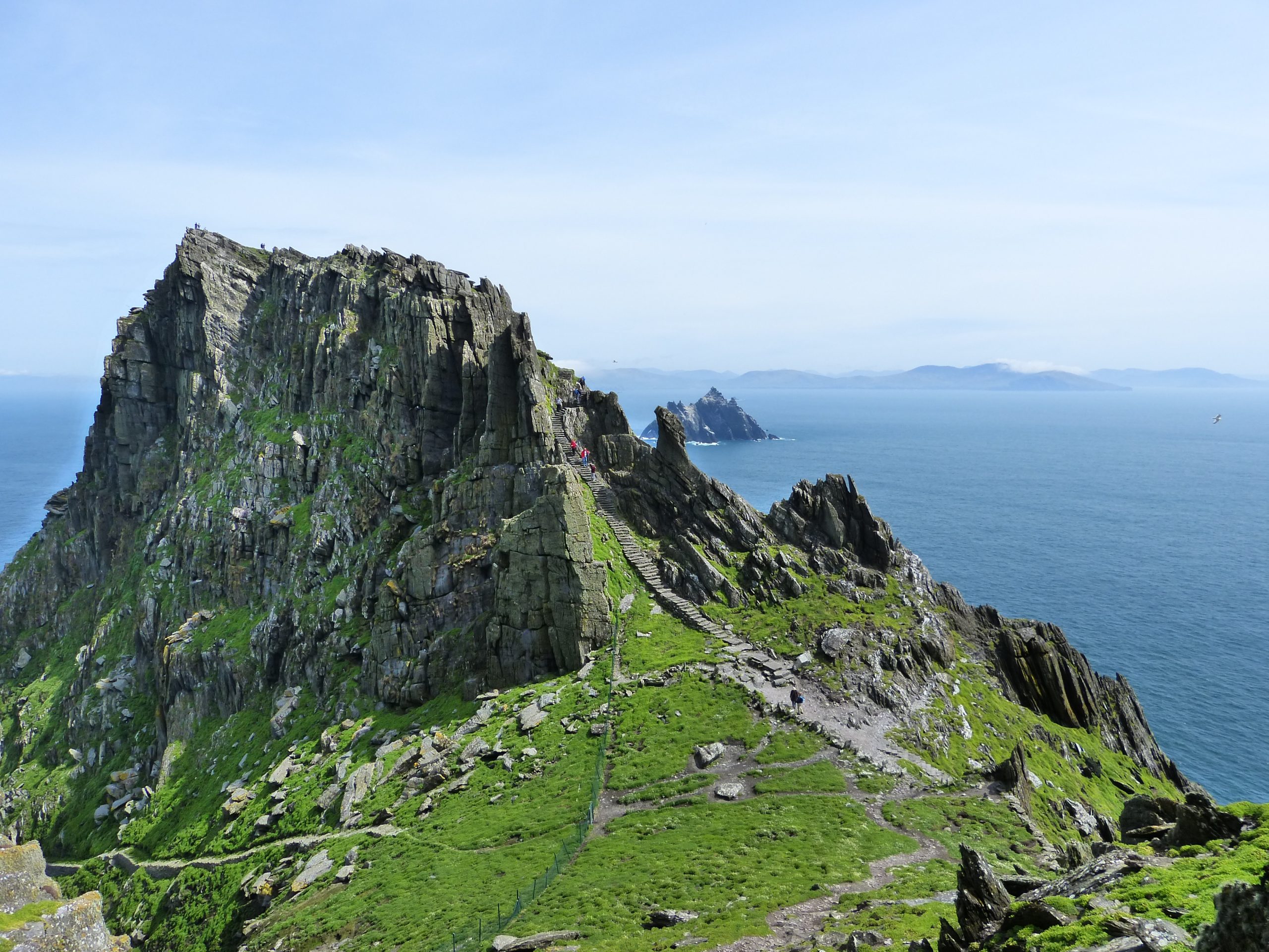 Skellig Michael was used as a filming location for Star Wars