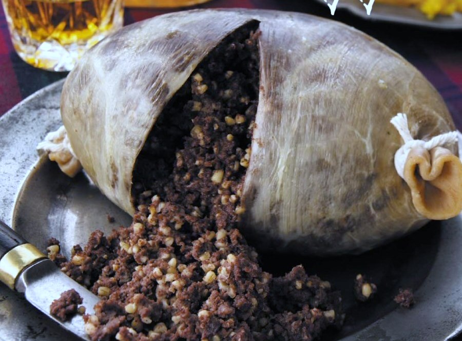 Haggis - a traditional Scottish meal