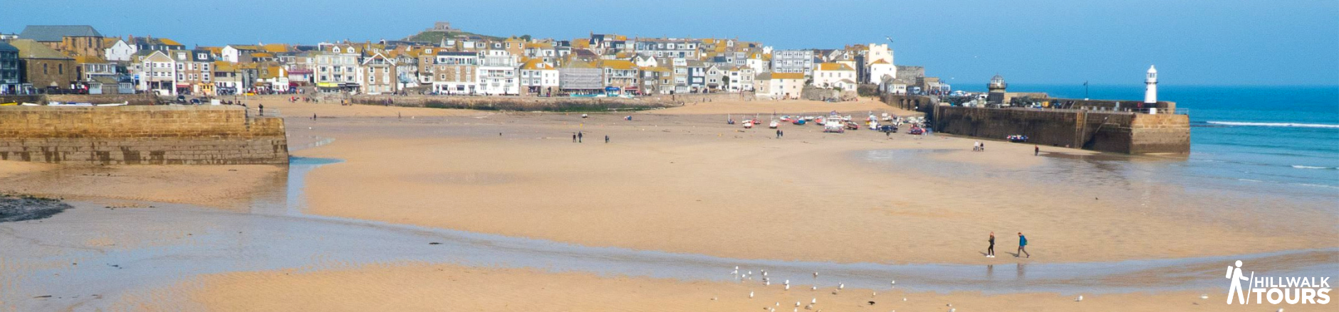 The beautiful seaside town of St Ives