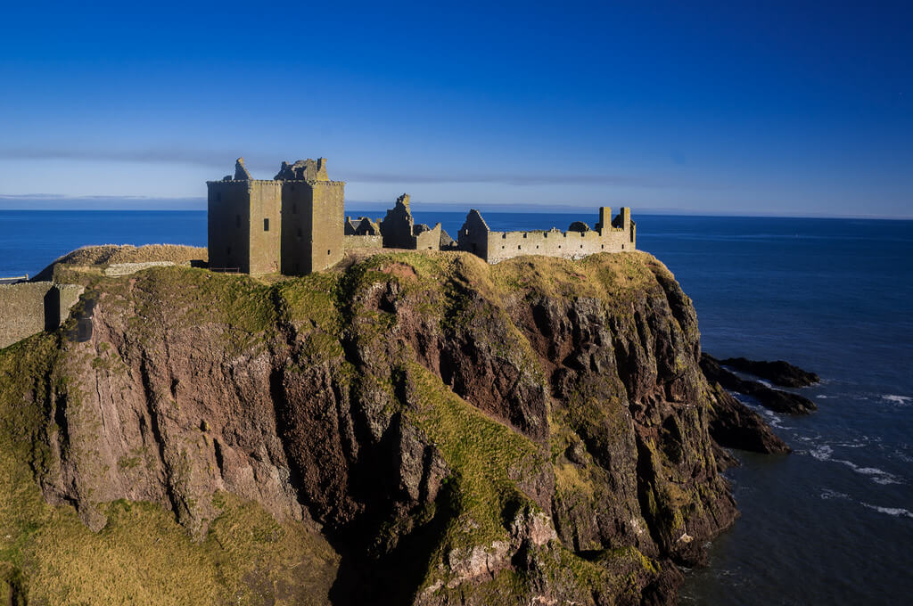 Dunnottar Castle in Scotland