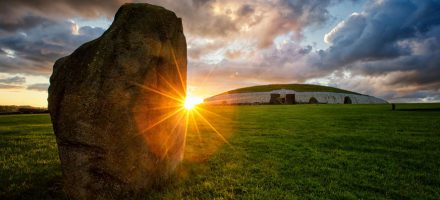 Newgrange in Meath - one of the counties of Ireland