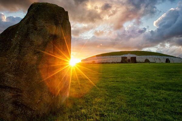 Newgrange in Meath - one of the counties of Ireland