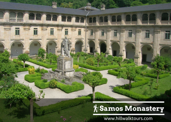 Samos Monastery on the Camino Frances