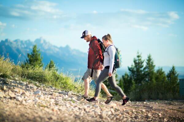 Self-guided walking tour in nature