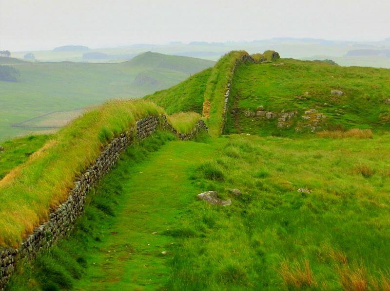 Winshield Crags auf dem Hadrian's Wall Path