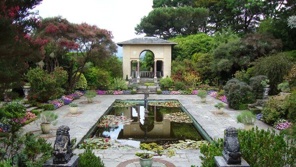 Garden on Garinish Island on the Beara Way