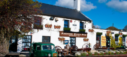 Johnnie Fox's pub on the Wicklow Way
