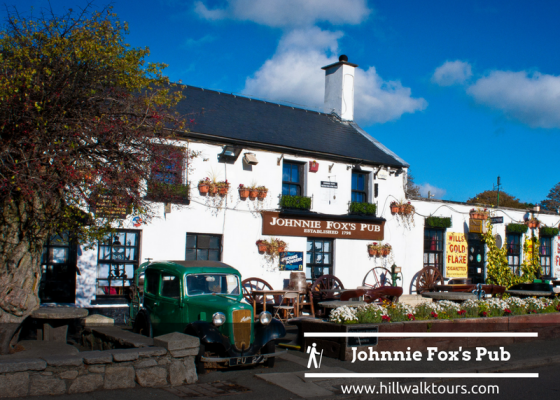 Johnnie Fox's pub on the Wicklow Way