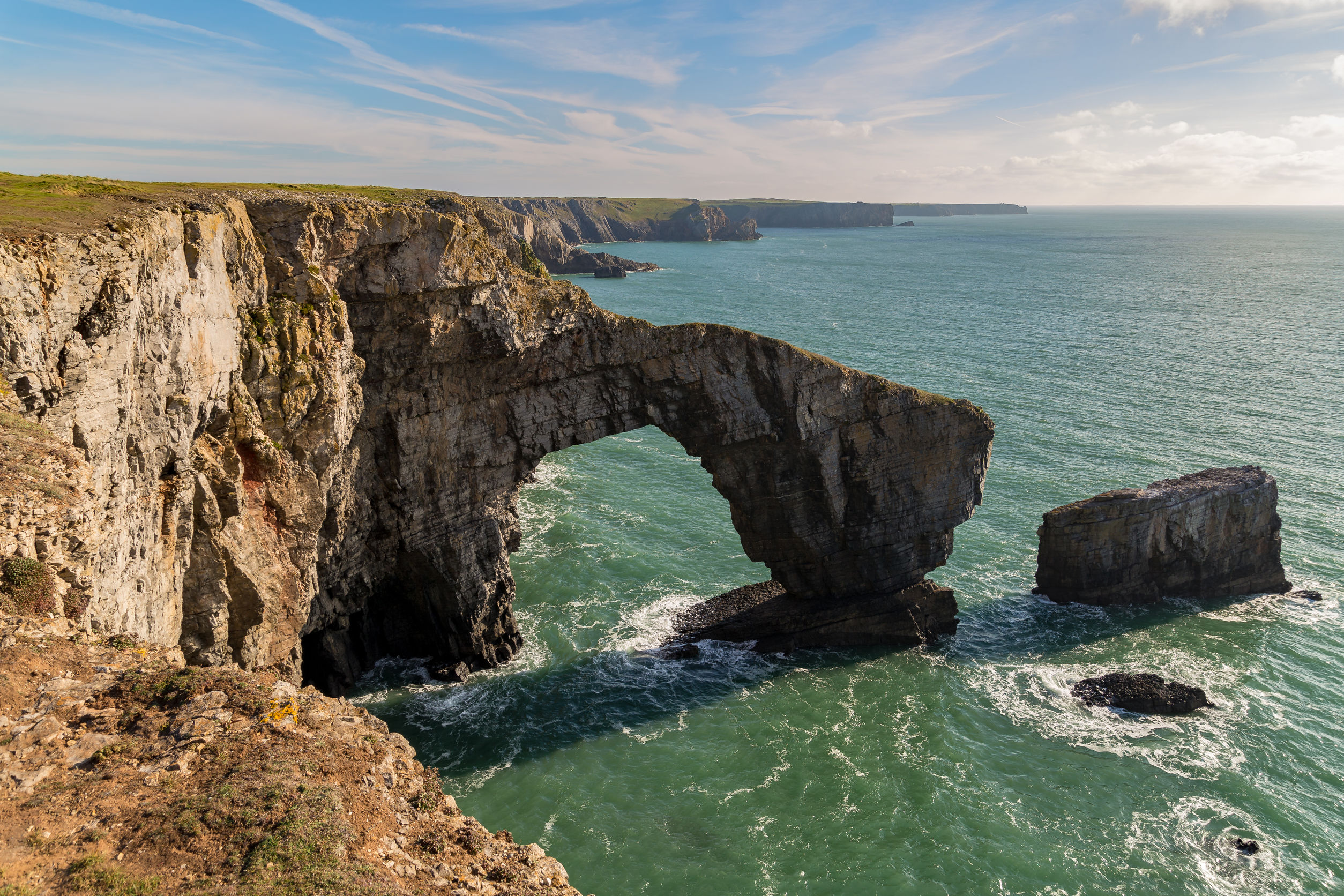 Le Green Bridge of Wales