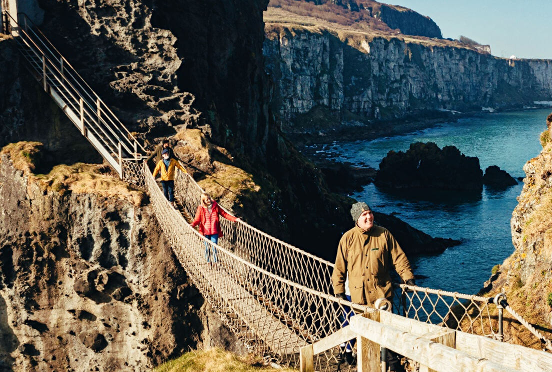 beyond the bridge, carrick a rede welcome centre, ballycastle, county antrim, northern ireland
