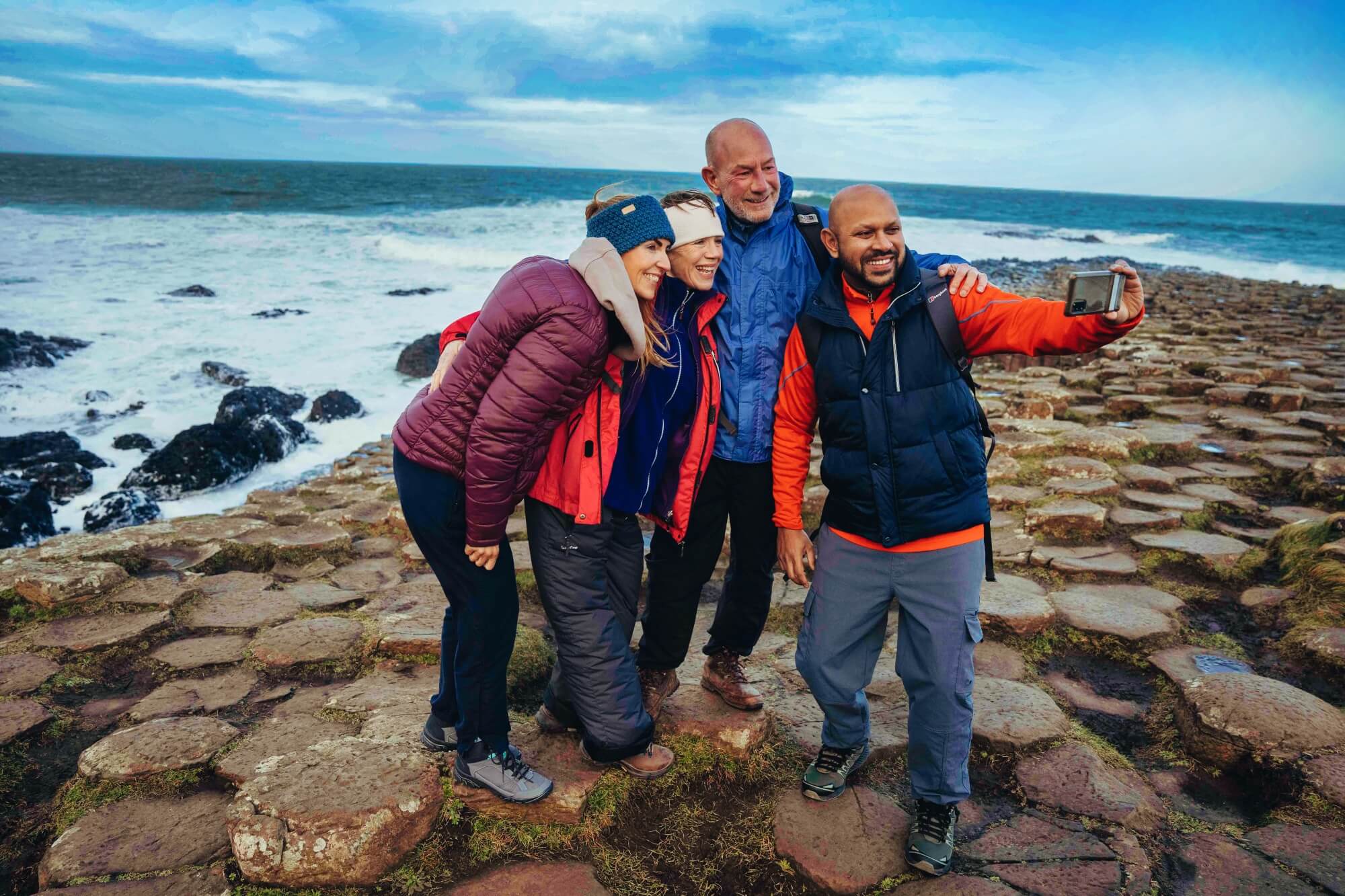 away a wee walk, giants causeway, county antrim