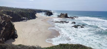 beach on the rota vicentina hillwalk tours