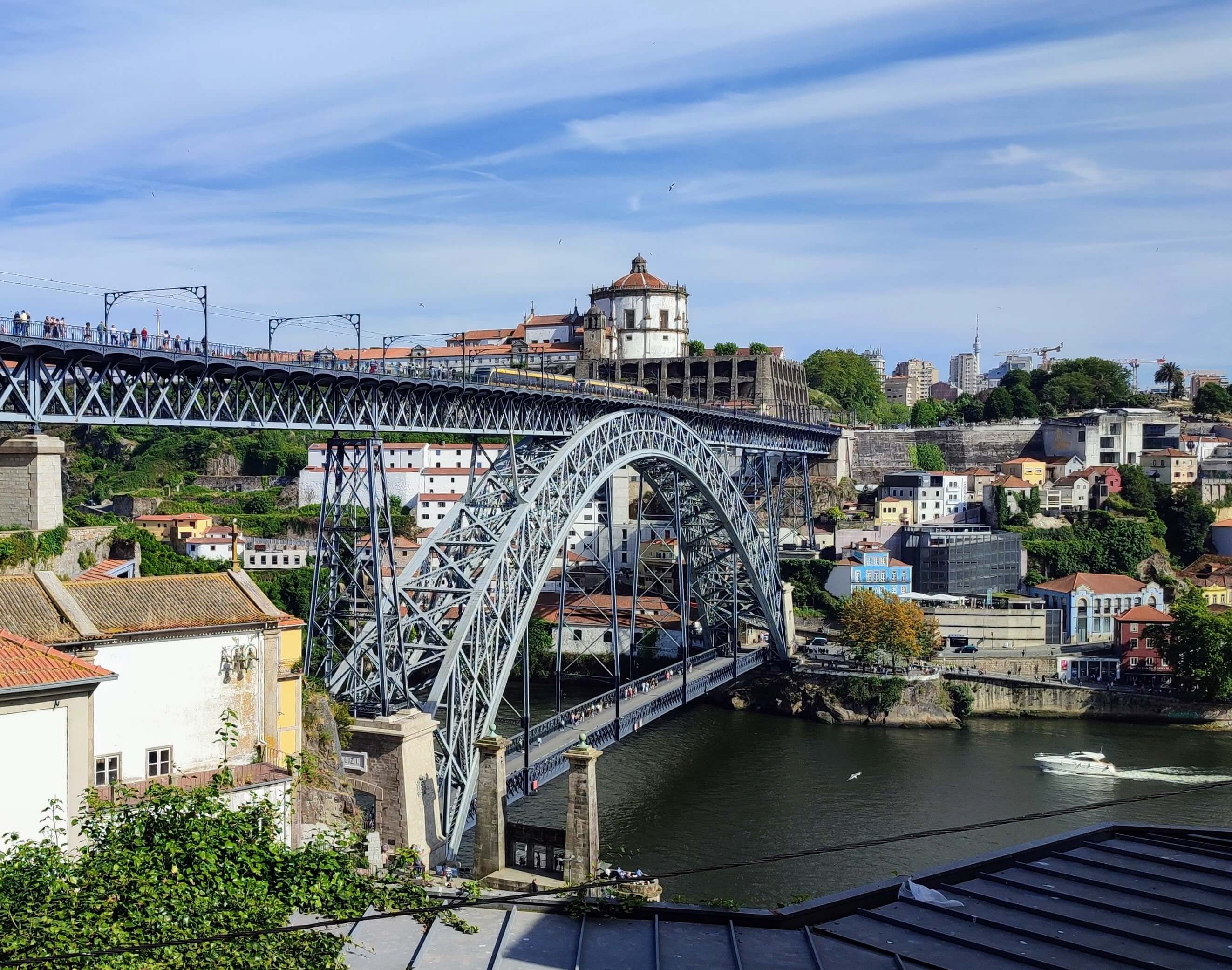 Porto, Dom Luís I Bridge from the north, Camino Portuguese