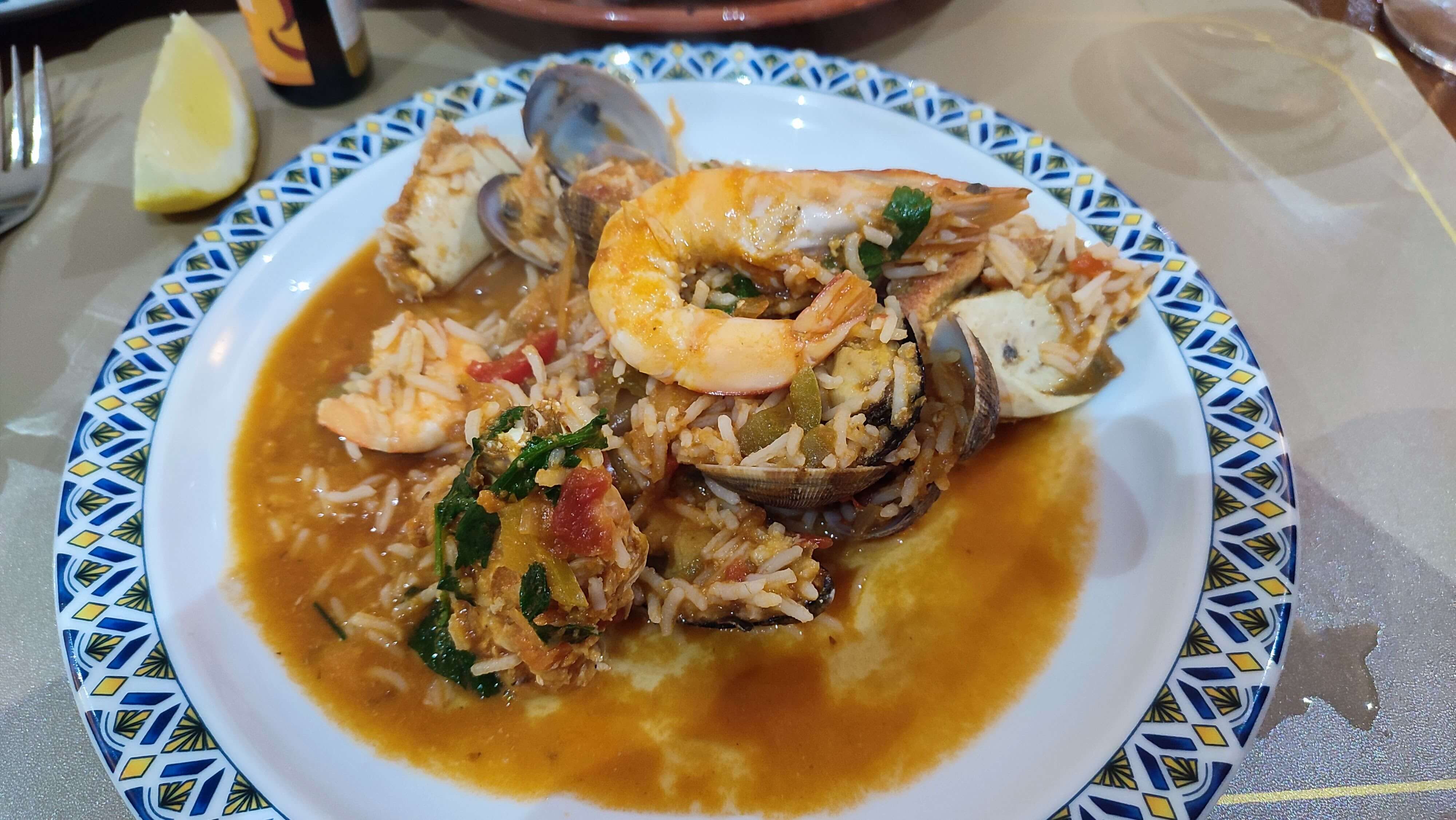 carvoeiro prawn rice meal img 20250223 200426