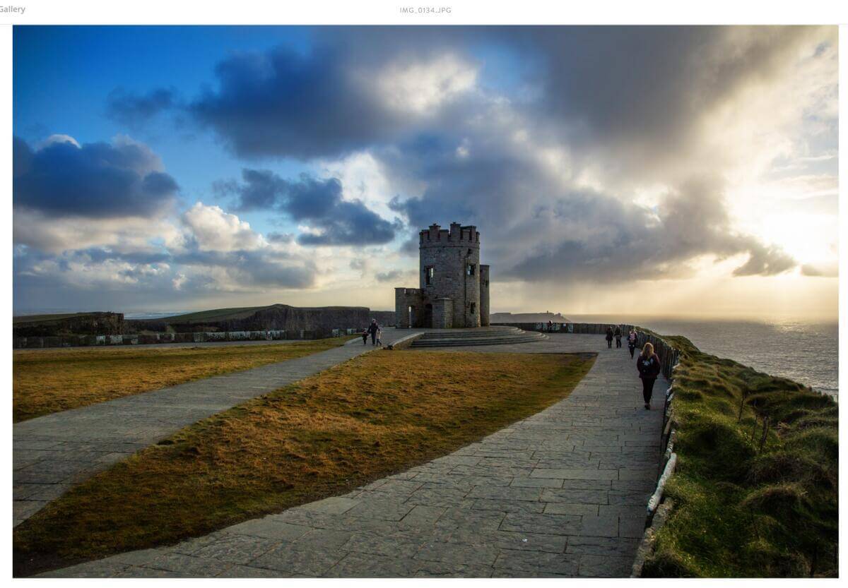 o'briens tower, cliffs of moher, co clare