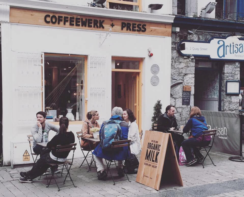 coffeewerk+press Galway coffee trail culinaire stadswandeling