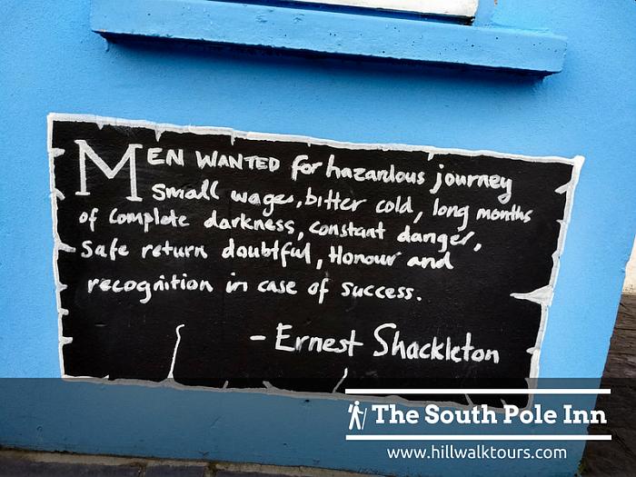 Shackleton's Anzeige um Männer für seine Expedition anzuheuern 
