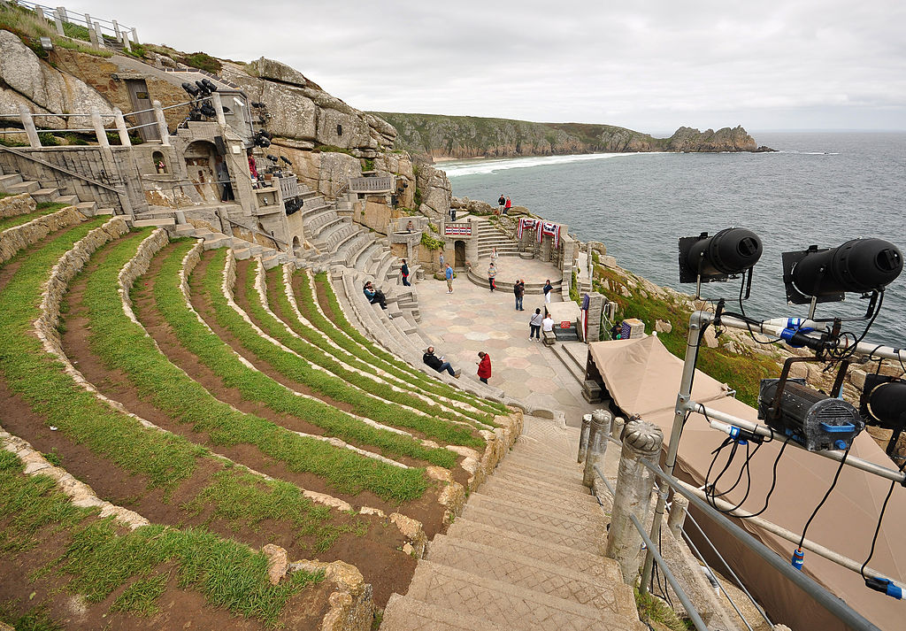 Das eindruckvolle Minack Theater, Cornwall Coastal Path