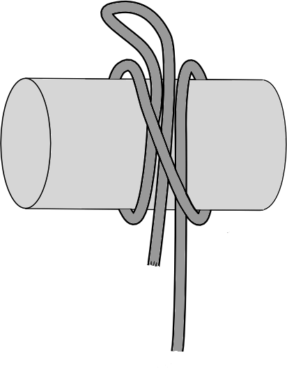 Clove Hitch with a draw loop