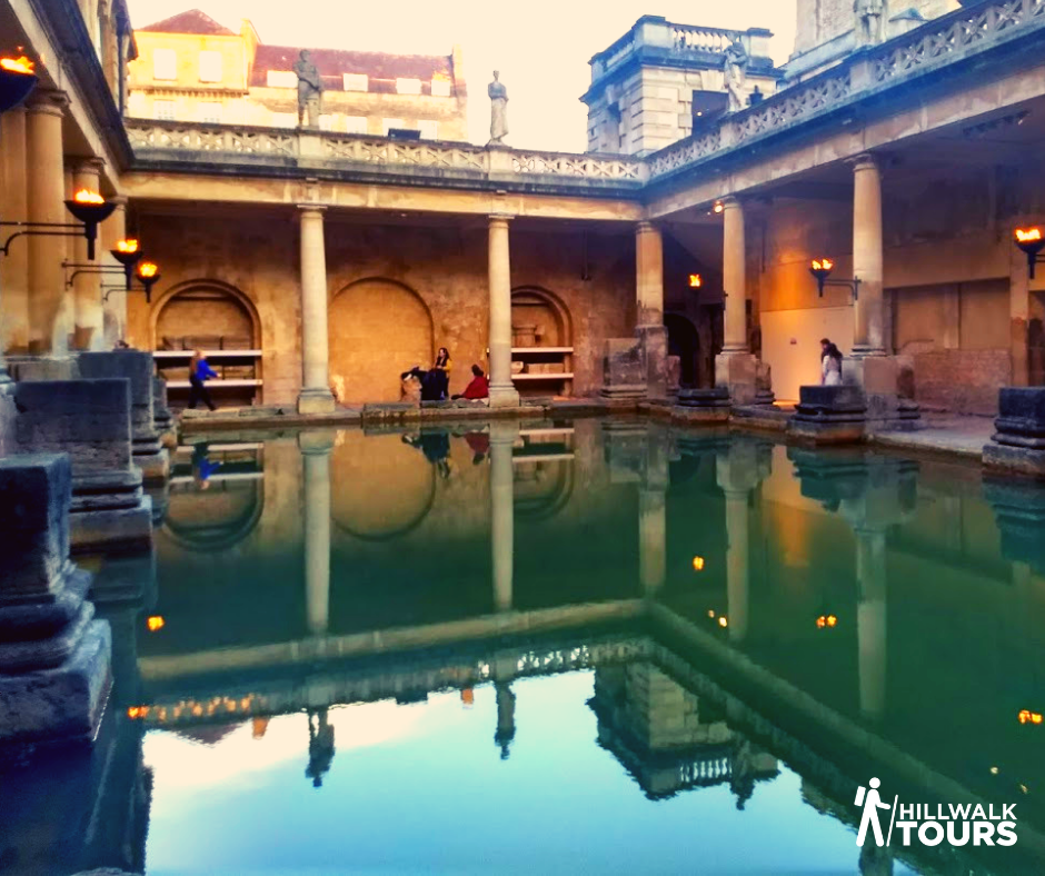The Roman Baths - Cotswold Way - Hillwalk Tours