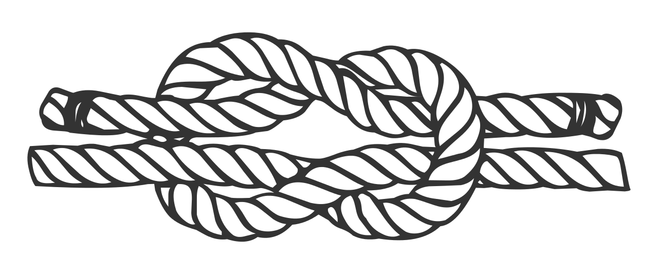 How to tie a square knot