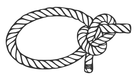 A bowline knot