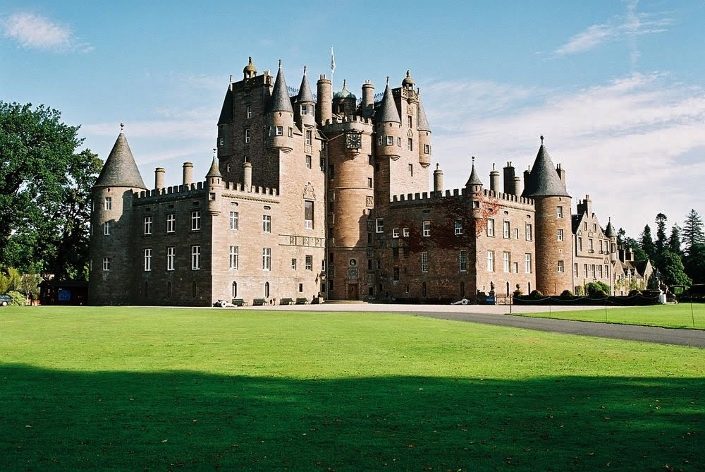Glamis Castle in Scotland